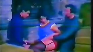 Retro porn with an Italian theme, featuring all the best elements from the past