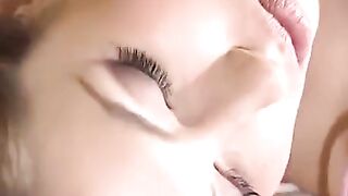 The busty mom licks the pussy of her young boyfriend