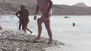 Nudist paradise of Crimea in HD quality