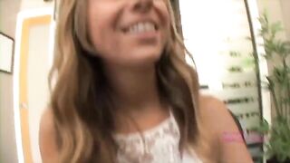The girl was asked to show her boobs, but she showed her holes instead