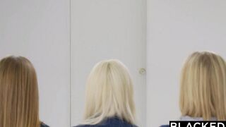Three students served the black members, and one of them got a cumshot
