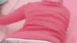 A blowjob with a homemade touch from an Arabic beauty, showcasing her natural charm