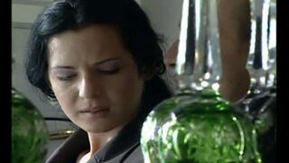 Page with a hot brunette where you can see her in action