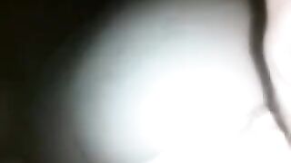 At night, a chick’s pussy was available for filming