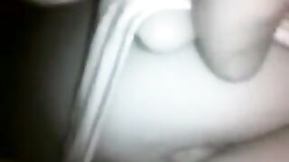 At night, a chick’s pussy was available for filming