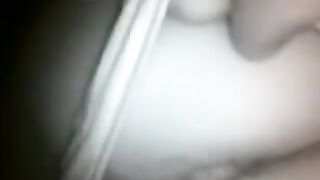 At night, a chick’s pussy was available for filming