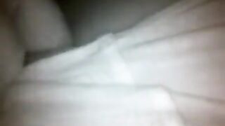 At night, a chick’s pussy was available for filming
