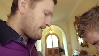 Two cocks fucked a virgin hole of a cute baby in an intense anal session