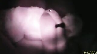 A man fucked his neighbor through the hole in the wall with intense passion