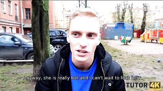 Lucky guy fucks his mature Tutor4K teacher