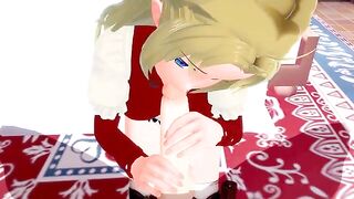 Jobless Reincarnation Mushoku Tensei - Eris Greyrat gets her pussy filled with cum in this hot hentai scene