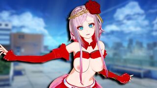 Hot young girl Destiny fucks with a guy in an animated scene