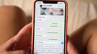 My sugar daddy paid me 10,000 Euros for nudes and sex - he finished inside me