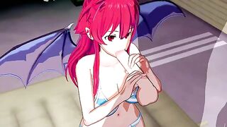 The anime succubus wants more cum - Itadaki! Seieki - Mari Setogaya Hentai