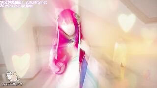 Ahri's mystery box: Nine-tailed fox's essence extraction, a popular cosplay scene from League of Legends, showcases the sexy and seductive side of Ahri, a champion known for her enchanting abilities and alluring charm. This video, often found on platforms