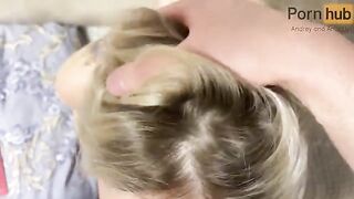 Her ass was gapped and her hole was stretched by my dick, she moaned pitifully