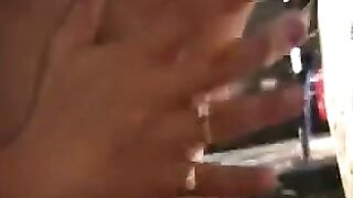 A man brought himself to orgasm with his fingers and a toy
