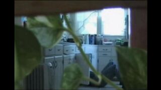 A married couple has no sex for a long time, they walk naked in the apartment