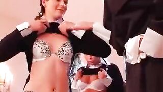 A nun forced three girls to have sex and enjoy it