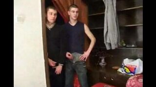 A hot grandmother is having fun with her grandson’s friends