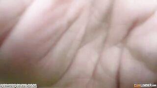 Blondie was fucked on the road in her ass