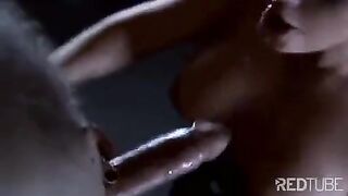 The related slave was forced to lick the pussy of a dominant lady