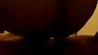 A mature woman with a sagging belly gets fucked by three guys in a hardcore threesome