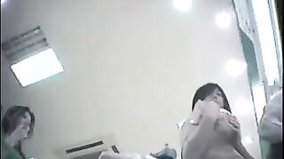 The hidden camera at the checkout captures steamy moments under skirts