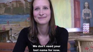 I paid for the sex and got fucked in a public toilet with POV action