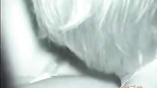 Guy licked the hairy pussy of his sleeping Asian stepsis
