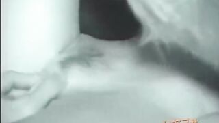 Guy licked the hairy pussy of his sleeping Asian stepsis