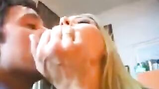 A blonde can get a wealthy man's cock in her pussy quickly
