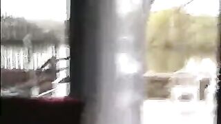 A hot chick is walking around the house with no panties, eporn style