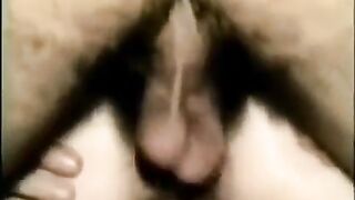 My friend stuck his cock into my ass in a steamy encounter