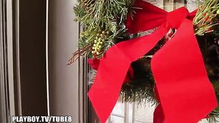 Sex with Snow Maiden and other girls in a New Year's orgy
