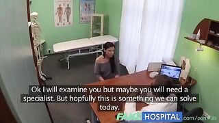 A clever doctor examined the patient and had sex with her