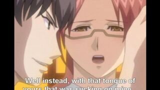 Hentai with the cleaning lady's daughter and the owner's son, full of passion