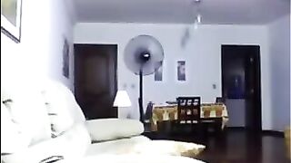 Evening on the couch is always about making love