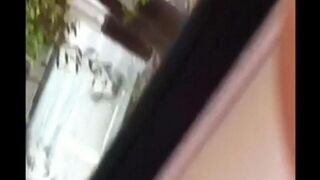 He can jerk his big cock right on the street without any problems