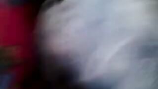 A guy masturbates on a riser with girls on the bus