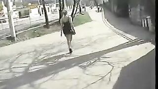 An old man fucked in anal by a hot girl and her friend