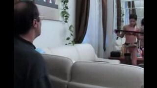 Girl fucked in her clothes, it was a hot scene