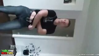 A pair has sex at home, not suspecting a camera is recording