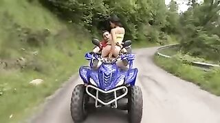 They arranged sex in unusual, very interesting places outdoors