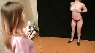 Lesbian games with beautiful Russian girls