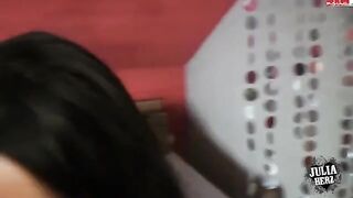 She loves to be fucked by her beloved in stockings and pantyhose