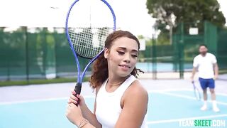 Practiced sex with a girl after training