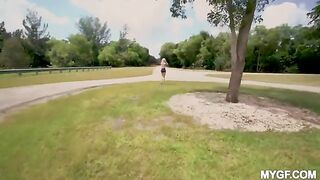 A fun day in the park turned into a passionate sex