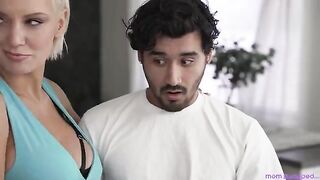 Our sons should not change swords - Group sex on the couch