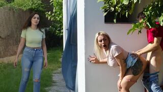 Meet in the shed, a provocative title for a steamy encounter
